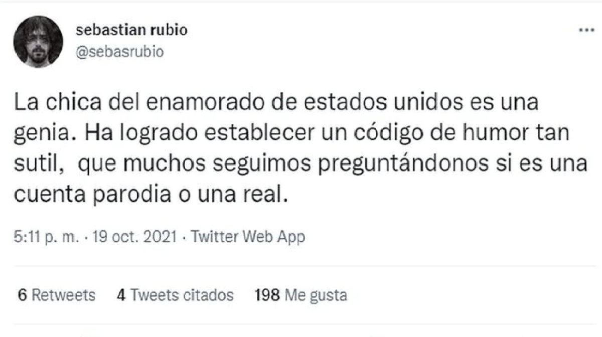 TikTok: el video viral del enamorado de Estados Unidos