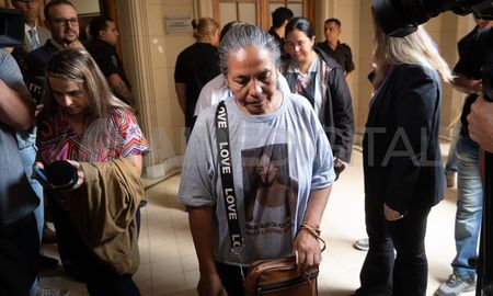 La desesperación de la mamá de Mónica Aquino. La desesperación de la mamá de Mónica Aquino.