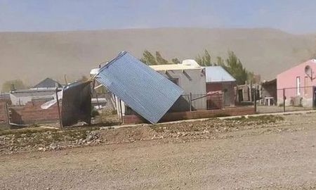 Hubo ráfagas de hasta 90 kilómetros por hora en Chubut. Hubo ráfagas de hasta 90 kilómetros por hora en Chubut.