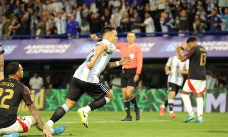 El goleador del ciclo Scaloni, Lautaro Martínez y un gol para poner en un cuadro, entre los mejores de la Selección Argentina. El goleador del ciclo Scaloni, Lautaro Martínez y un gol para poner en un cuadro, entre los mejores de la Selección Argentina.