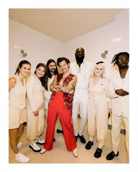 La rompió con su vestuario de Gucci. 