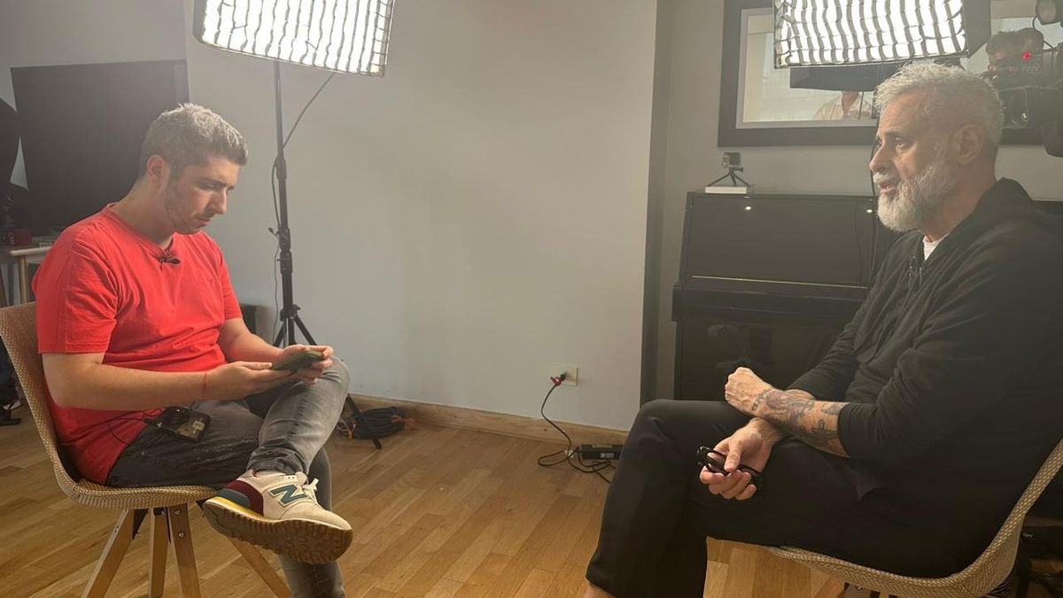 Jey Mammon le brindó a Jorge Rial una entrevista tras las acusaciones de abuso por parte de Lucas Benvenuto.