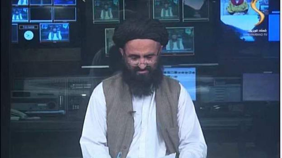 Imágenes de la TV afgana desde la vuelta del talibán.