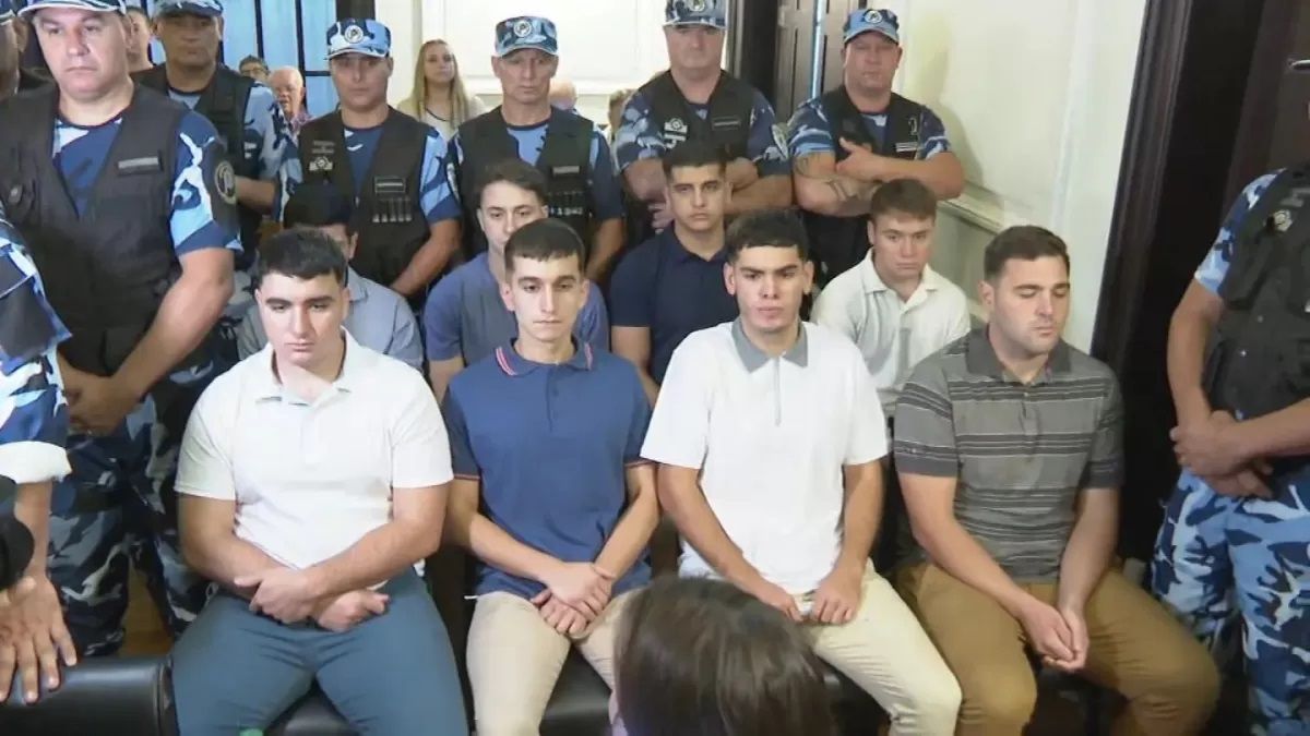 Por primera vez los acusados se presentaron en la sala sin barbijos en sus rostros.