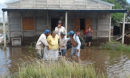 todavia hay 179 evacuados en el norte provincial todavia hay 179 evacuados en el norte provincial