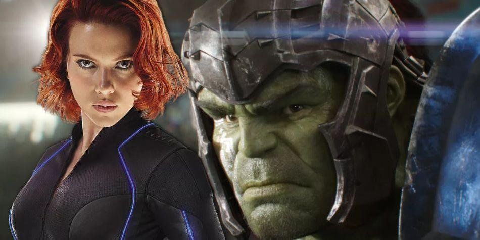 Revelan en qué consistieron las escenas eliminadas entre Hulk y Black Widow