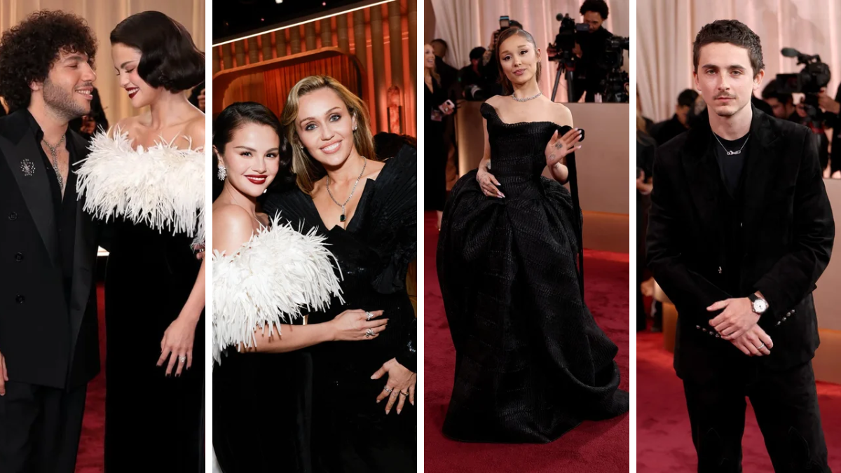 Benny Blanco junto a Selena Gomez, el encuentro de Selena con Miley Cyrus, Ariana Grande en solitario y el posado de Timothée Chalamet. Benny Blanco junto a Selena Gomez, el encuentro de Selena con Miley Cyrus, Ariana Grande en solitario y el posado de Timothée Chalamet.
