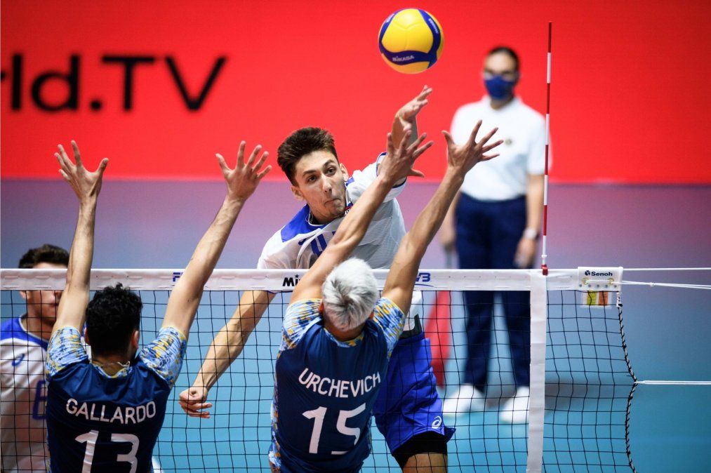 El seleccionado Sub 21 de vóley perdió ante Rusia e irá por el bronce en el Mundial