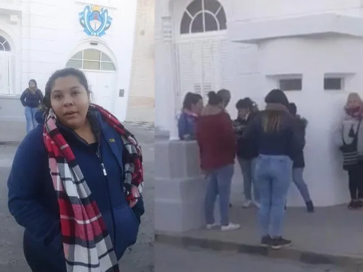 La familia de la joven se agrupó frente a la seccional donde Daiana fue encontrada muerta 