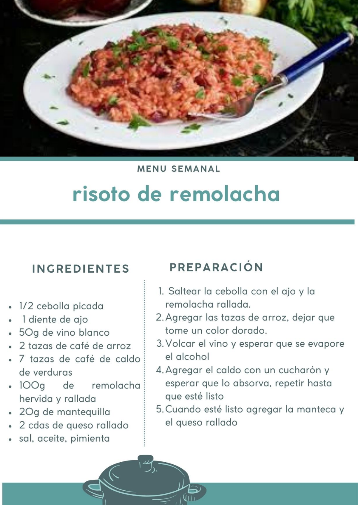 El paso a paso para hacer risotto de remolacha en casa. El paso a paso para hacer risotto de remolacha en casa.