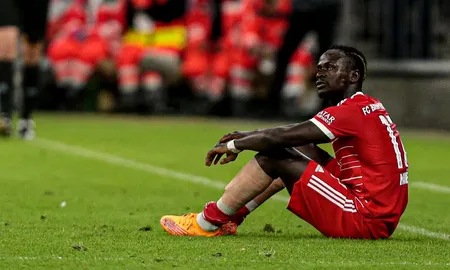 Sadio Mané, figura de Senegal, sufrió una lesión jugando para Bayern Munich y se perderá el Mundial Qatar 2022. Sadio Mané, figura de Senegal, sufrió una lesión jugando para Bayern Munich y se perderá el Mundial Qatar 2022.