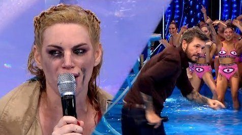 Esmeralda Mitre: se cortó en su camarín y decepcionó en la pista