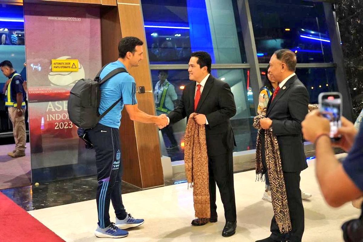 La Selección Argentina llegó a Indonesia