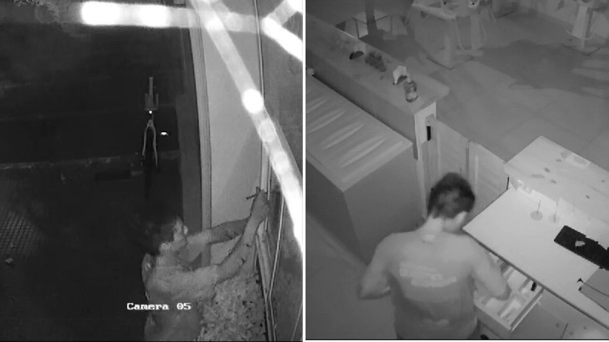 Las cámaras de seguridad marcaban las 3:30 de la madrugada