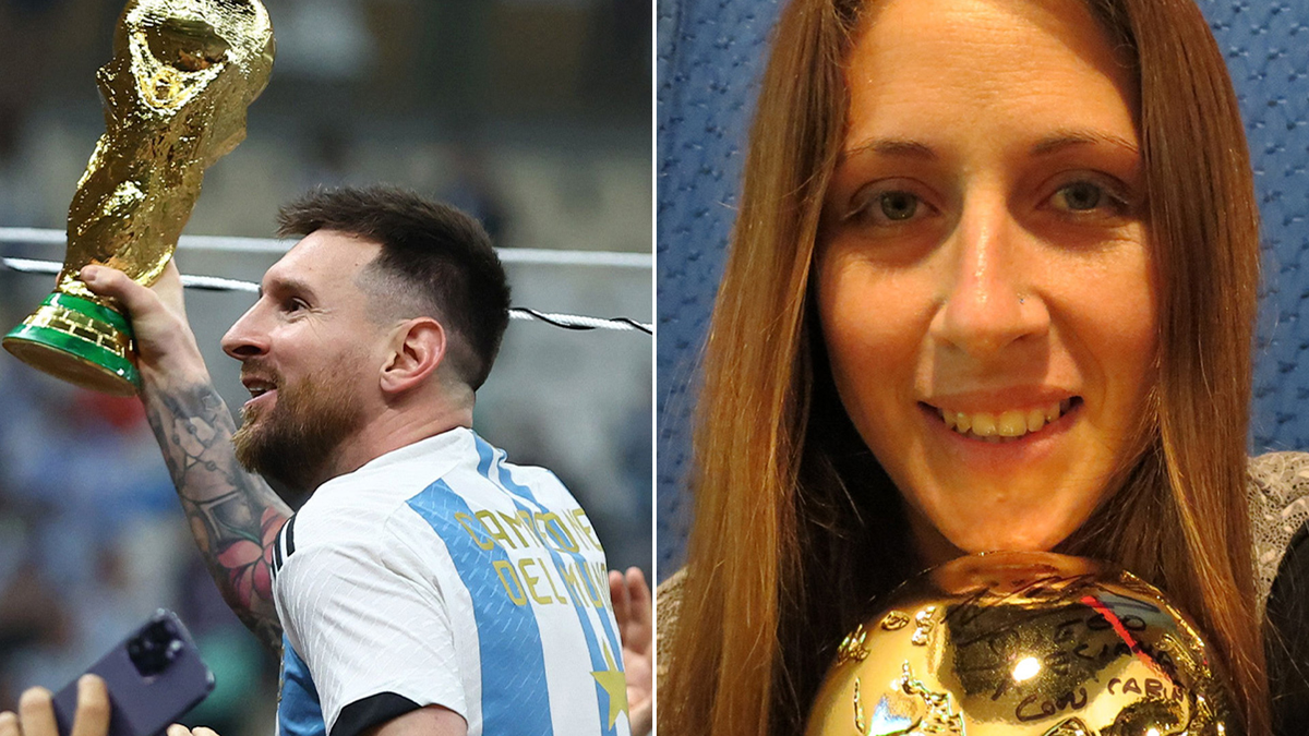 La creadora de la Copa del Mundo falsa que Lionel Messi levantó en el Mundial de Qatar recibió la peor noticia.