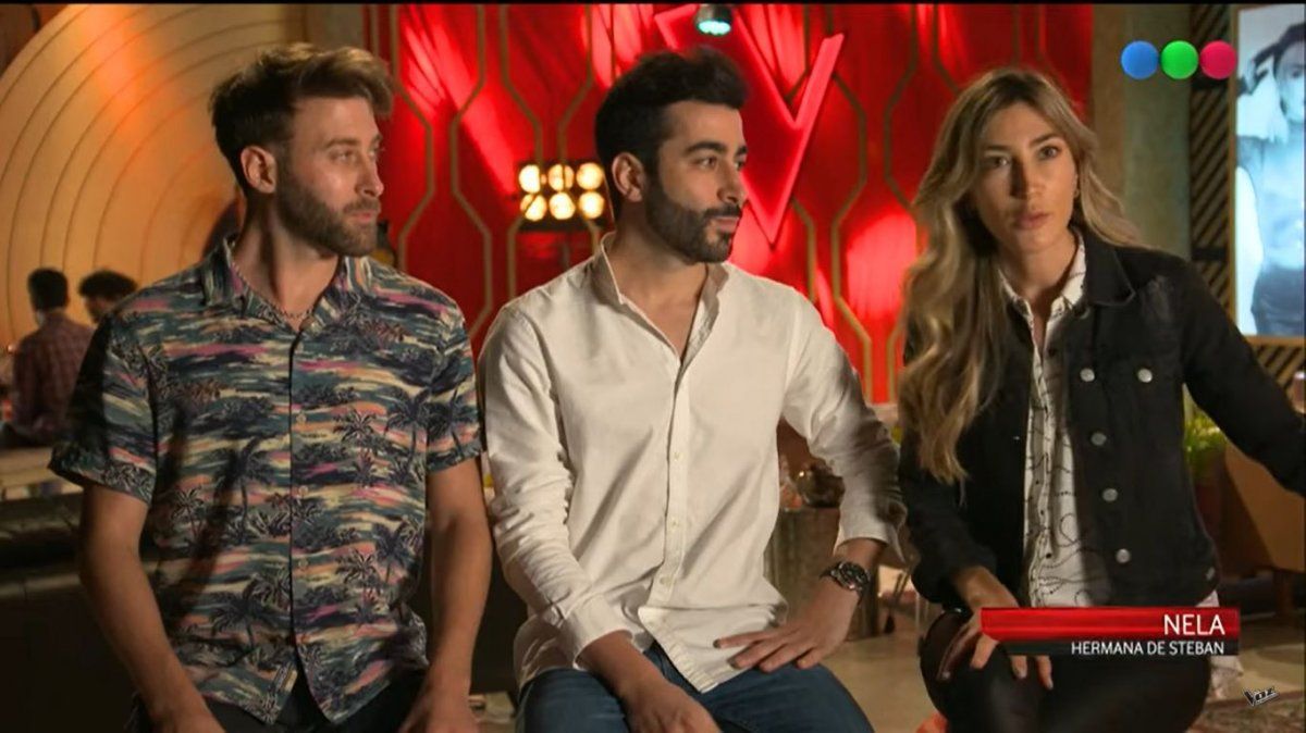 Steban Ghorghor, cuñado del Pelado López, se presentó en La Voz Argentina.