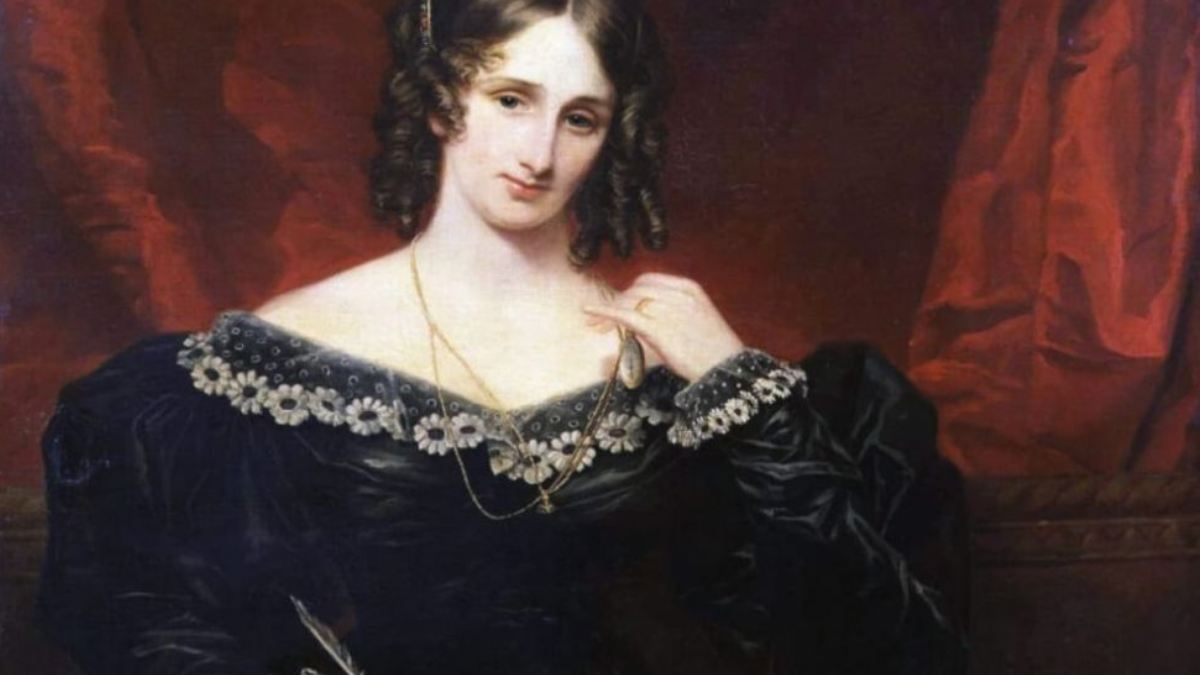 Mary Shelle, la mujer que dio vida a “Frankenstein o el moderno Prometeo”, considerada una de las primeras obras de ciencia ficción.