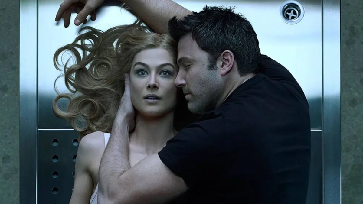 Rosamund Pike en la película Gone Girl