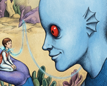 La imagen muestra a un alienígena gigante que sostiene a un ser humano como si fuera un juguete, reflejando el concepto de la fragilidad humana frente a una civilización mucho más avanzada. La imagen muestra a un alienígena gigante que sostiene a un ser humano como si fuera un juguete, reflejando el concepto de la fragilidad humana frente a una civilización mucho más avanzada.