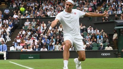 Wimbledon: Roger Federer avanzó a segunda ronda por el abandono de Adrian Mannarino