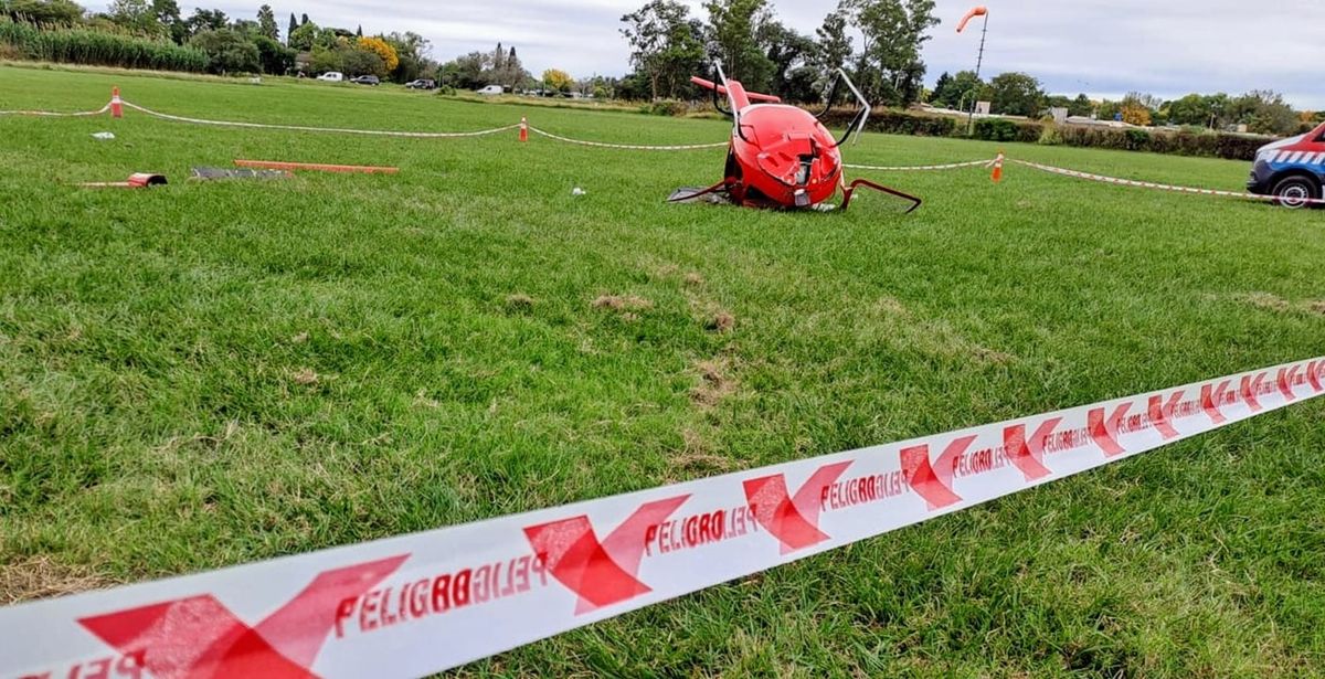 La aeronave estaba realizando pruebas técnicas cuando sufrió un desperfecto y cayó.