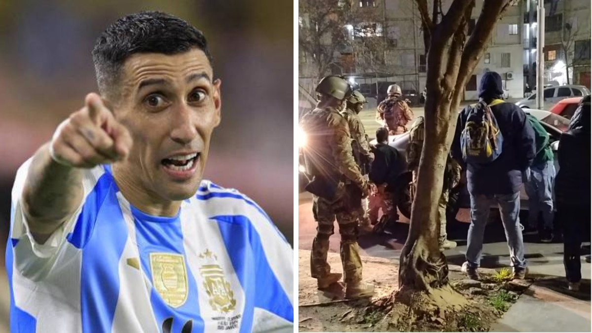 Detuvieron a barras de Newells por las amenazas a Ángel Di María