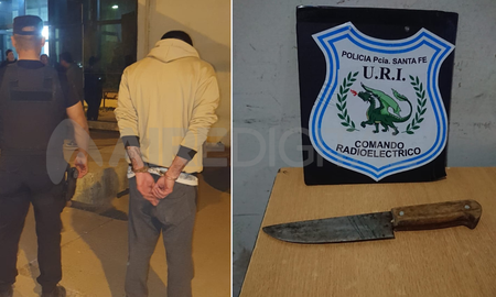 Detuvieron a un hombre por golpear a su pareja en Cafferata 8700