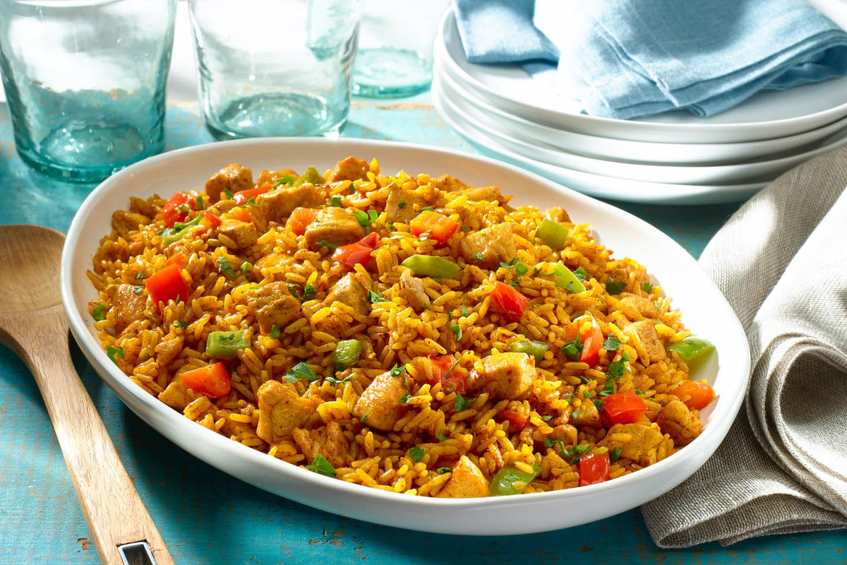 Recetas saladas: cómo hacer arroz con pollo