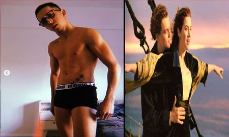 Rodrigo Noya presentó a su novia al estilo Titanic