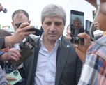 Luis Caputo arribó este mediodía a Expoagro. Luis Caputo arribó este mediodía a Expoagro.