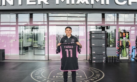 Facundo Farías jugará con la camiseta número 11 en Inter Miami. Facundo Farías jugará con la camiseta número 11 en Inter Miami.