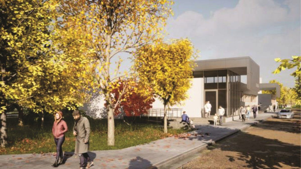 El proyecto de renovación del hospital de Helvecia.