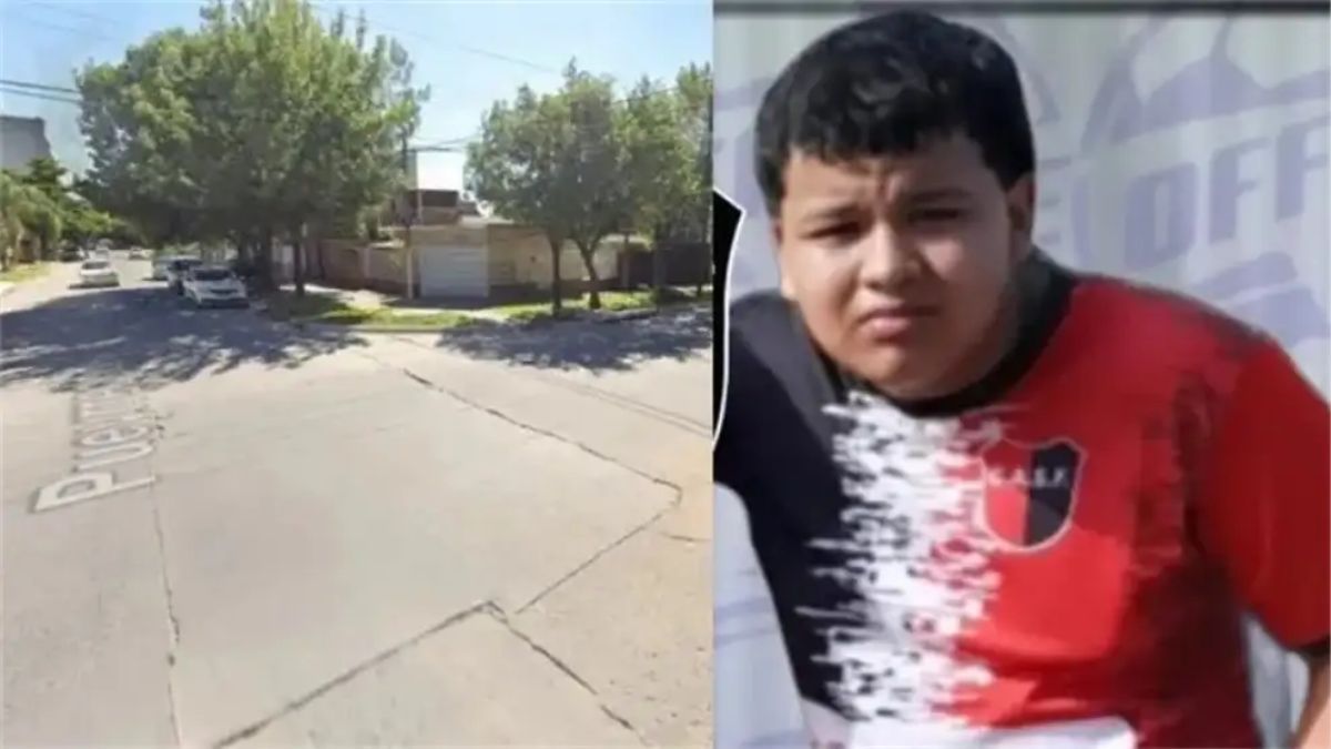 El menor de 12 años murió minutos después del accidente.