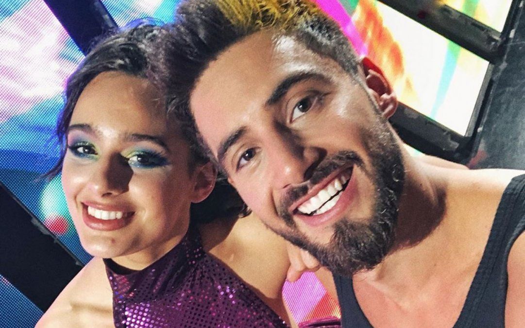 El fallido festejo de Nico Occhiato y Flor Jazmín Peña campeones del Bailando 2019