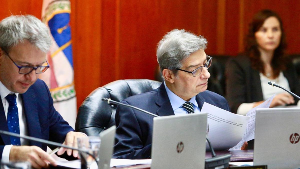  La reunion es encabezada por el presidente Horacio Rosatti. La reunion es encabezada por el presidente Horacio Rosatti. 