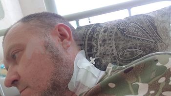 Dima, el amigo ucraniano que hirieron en el frente y ahora se recupera en un hospital