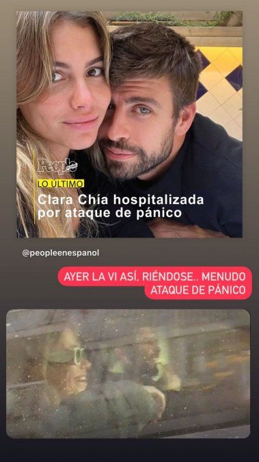 Jordi Martin no le cree nada a Clara Chía Marti.