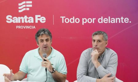 Los ministros Pablo Cococcioni y Pablo Olivares, brindaron una conferencia de prensa. Los ministros Pablo Cococcioni y Pablo Olivares, brindaron una conferencia de prensa.