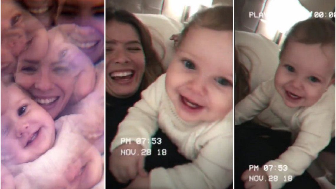 La China Suárez compartió un tierno vídeo de su hija Magnolia: “¡Ahí vamos pa!”