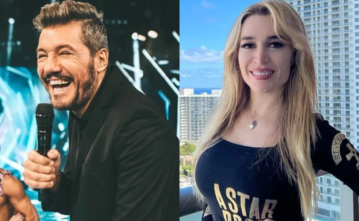 Fátima Flórez y Marcelo Tinelli