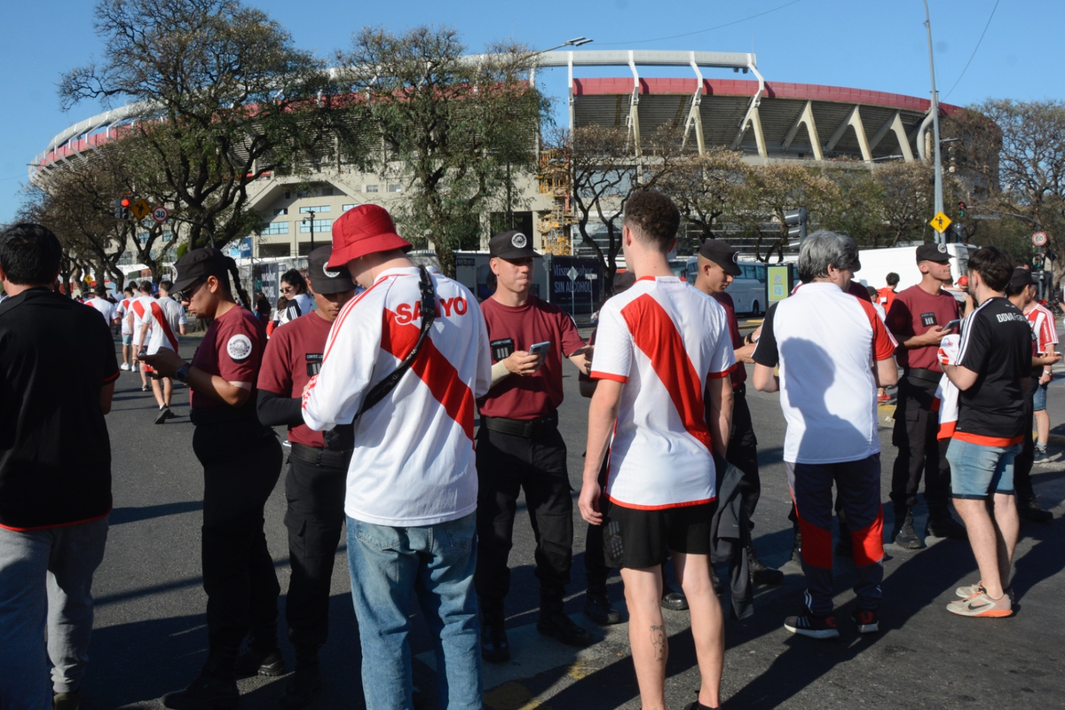 River vs Atlético Mineiro y un gran operativo de seguridad para el partido de Copa Libertadores