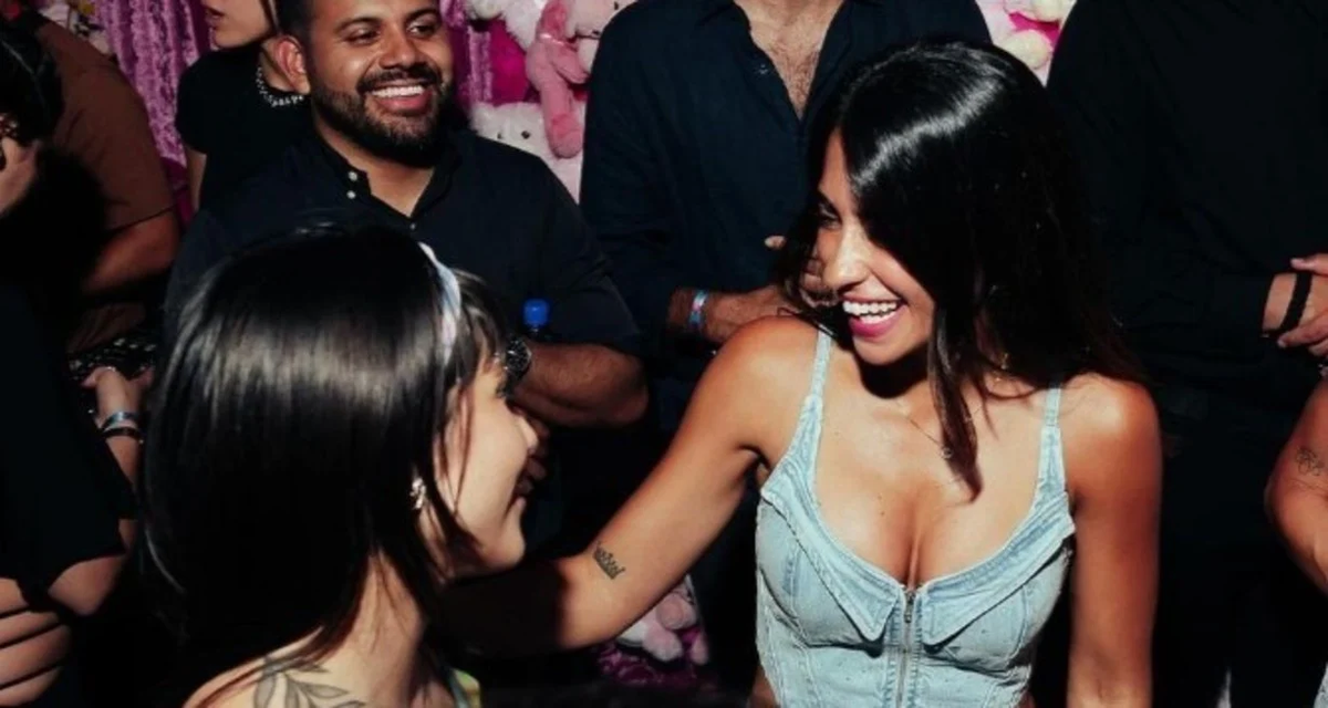 Antonela Roccuzzo y María Becerra compartieron un gran encuentro en la fiesta Bresh. Antonela Roccuzzo y María Becerra compartieron un gran encuentro en la fiesta Bresh.