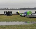 hallaron un cadaver maniatado con alambre en la laguna hallaron un cadaver maniatado con alambre en la laguna