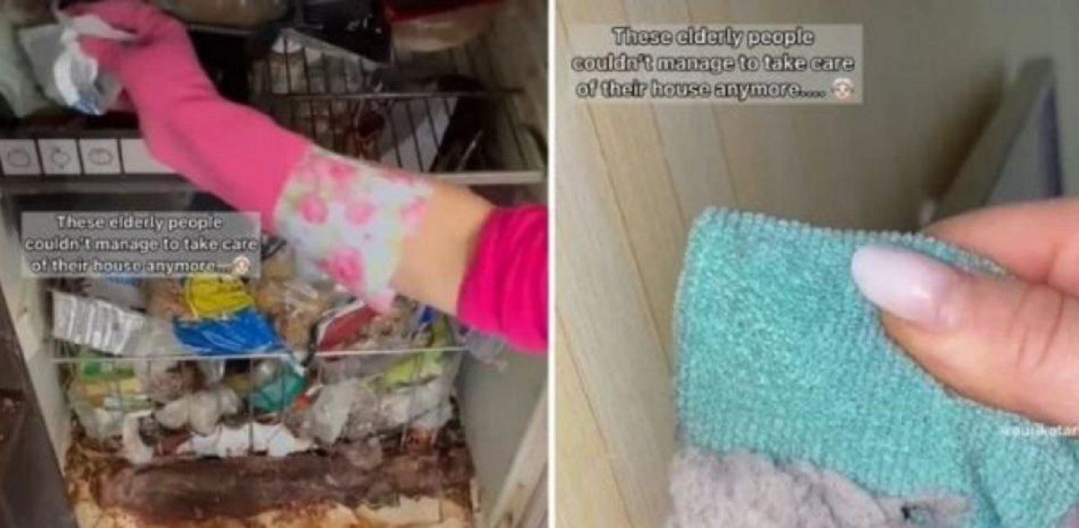 Video viral: joven le hizo una limpieza profunda a la casa de unos abuelos y dejó a todos sorprendidos.