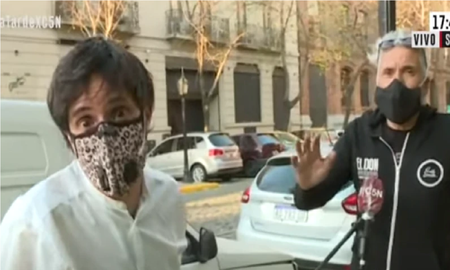 Robertito Funes entrevistó al hombre que lo increpó Robertito Funes entrevistó al hombre que lo increpó