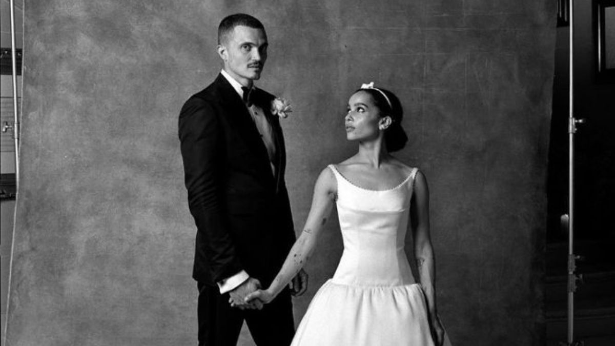 Zoë Kravitz y Karl Glusman en 2019; su matrimonio duró solo un año y medio y terminó en términos amistosos antes de que la actriz se convirtiera en la prometida de Harry Styles.