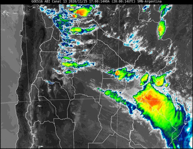Hacia la noche del viernes nuevamente desmejorarán las condiciones, esperando lluvias y tormentas hacia finales del día o en la madrugada del sábado, que se extenderían durante buena parte de ese día.