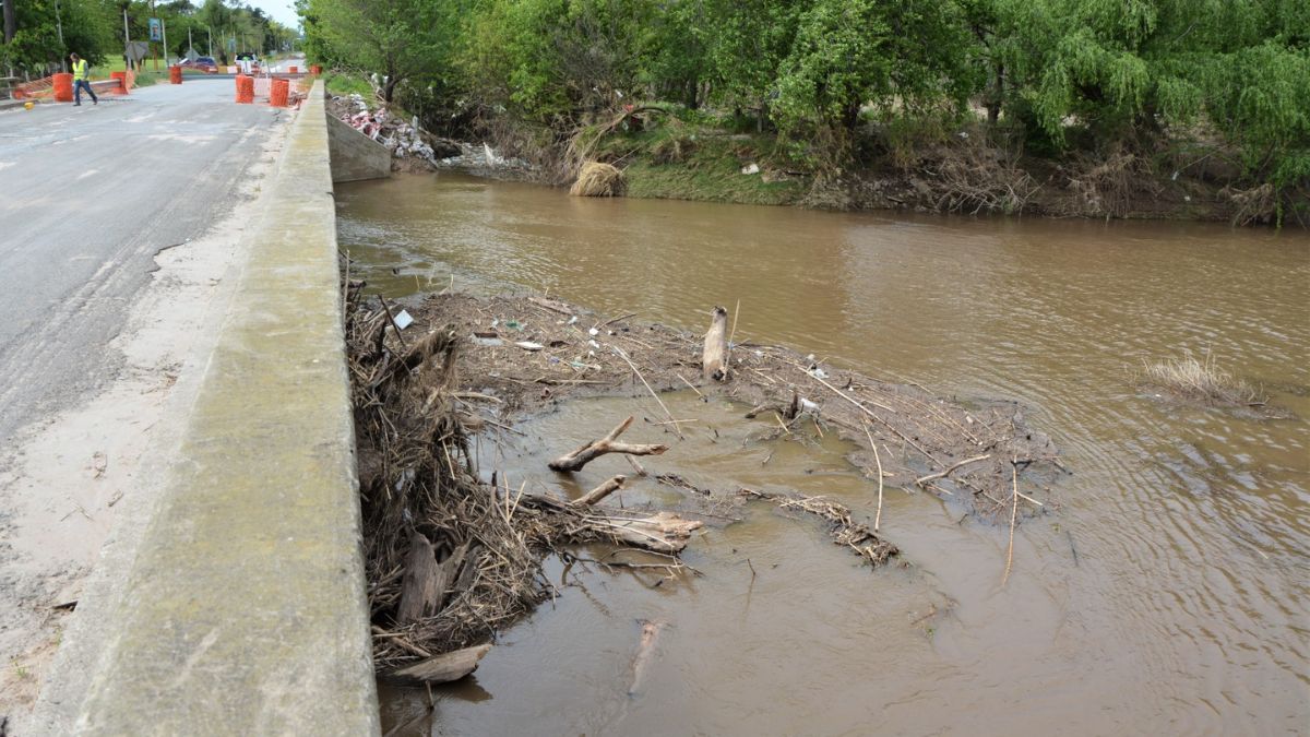 Vialidad Nacional iniciar&aacute; la limpieza de la estructura del puente de la RN 1V09.