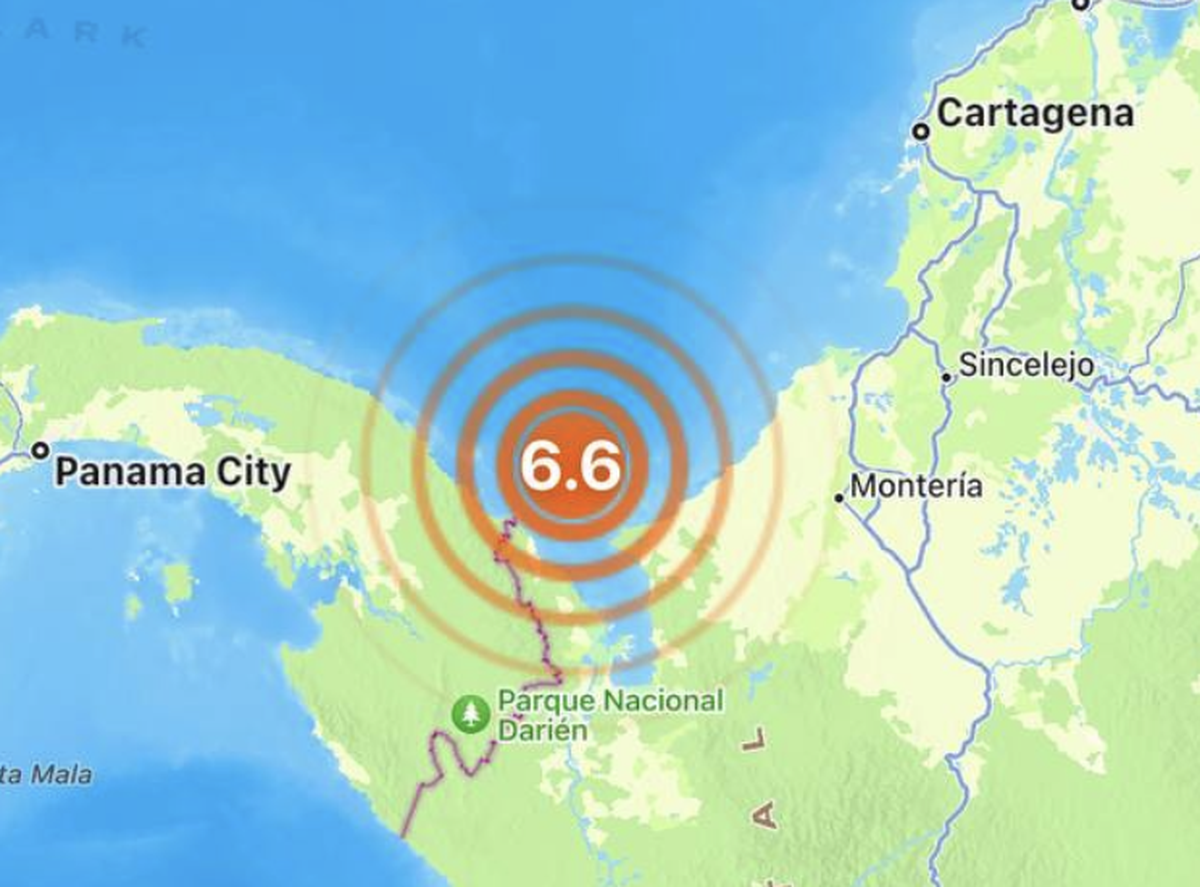 Autoridades de Colombia y Estados Unidos descartaron posibles tsunamis.