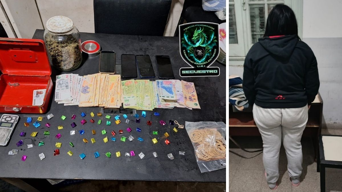 Santa Fe: una mujer detenida en una casa donde se encontraron estupefacientes
